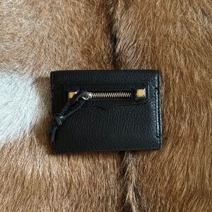 Rebecca Minkoff Black Leather Card Holder